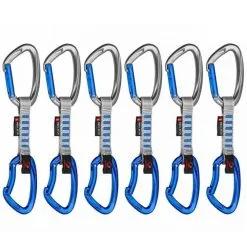 Mammut Crag Keylock 10 Cm Indicator 6-Pack Rinvii Arrampicata