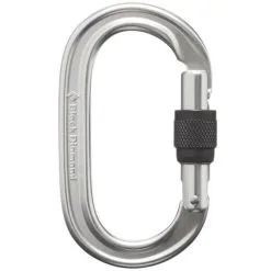 BD Black Diamond Oval Keylock Screwgate Moschettone A Ghiera Arrampicata