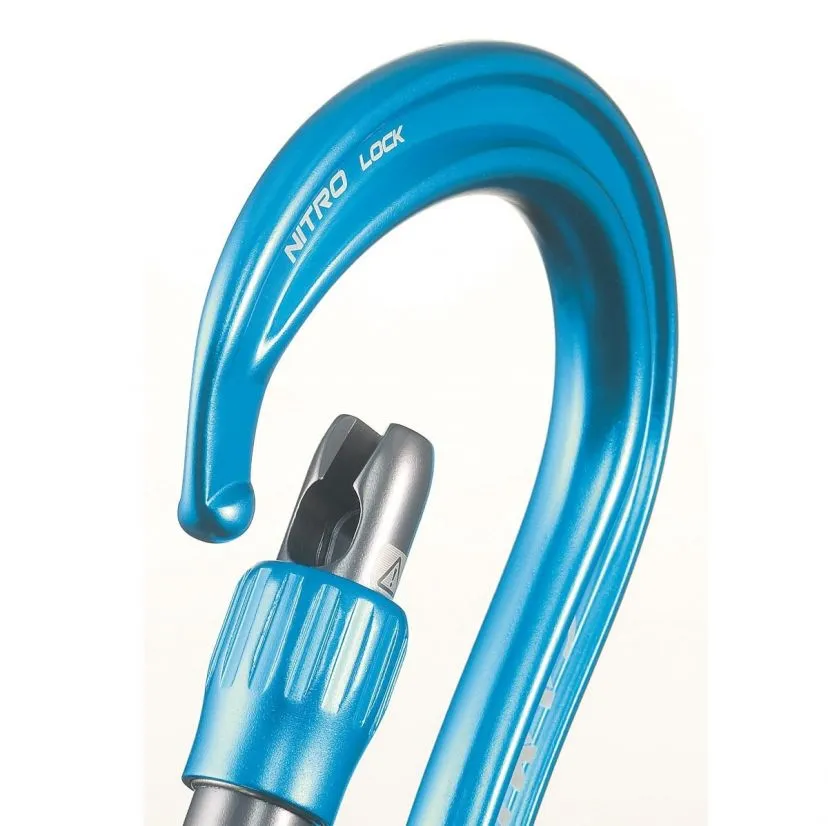 CAMP Nitro Lock Moschettone A Ghiera Arrampicata 5 CAMP Nitro Lock Moschettone A Ghiera Arrampicata - immagine 3