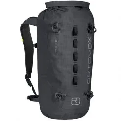 Ortovox Trad 22 Dry Zaino Arrampicata E Alpinismo -negozio di attrezzature per il fitness 47220 90501 trad 22 dry black steel b 01