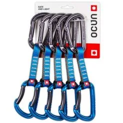 Ocun Falcon QD PA 5-pack Rinvii Arrampicata -negozio di attrezzature per il fitness 784co43hc2.04071 falcon qd pa 16 blue 5 pack