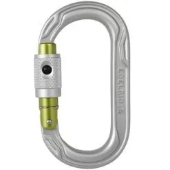 Edelrid Oval Power 2500 Permalock Moschettone A Ghiera Arrampicata
