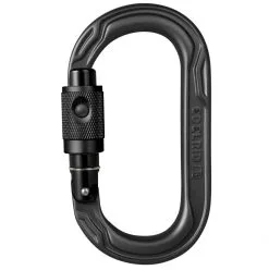 Edelrid Oval Power 2500 Permalock Moschettone A Ghiera Arrampicata -negozio di attrezzature per il fitness 85203 017a