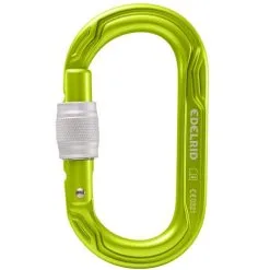 Edelrid Oval Power 2500 Screw II Moschettone A Ghiera Arrampicata
