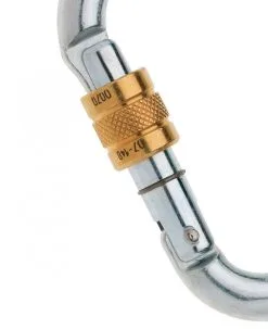 Edelrid Steel HMS Screw Moschettone Ghiera Arrampicata -negozio di attrezzature per il fitness 88291 006b