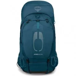 Osprey Atmos AG 65 Zaino Trekking -negozio di attrezzature per il fitness atmosag65 s22 front ventureblue 1 2