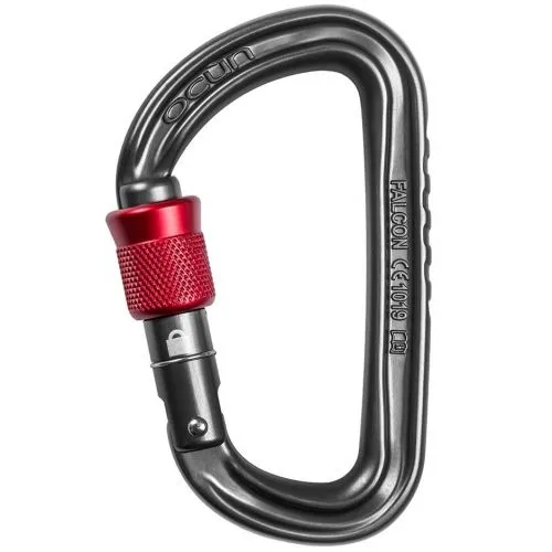 Ocun Hawk Screw Moschettone A Ghiera Arrampicata 3 Ocun Hawk Screw Moschettone A Ghiera Arrampicata