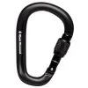 BD Black Diamond Pearlock Screwgate Carabiner Moschettone A Ghiera Arrampicata -negozio di attrezzature per il fitness bd pearlock carabiner black
