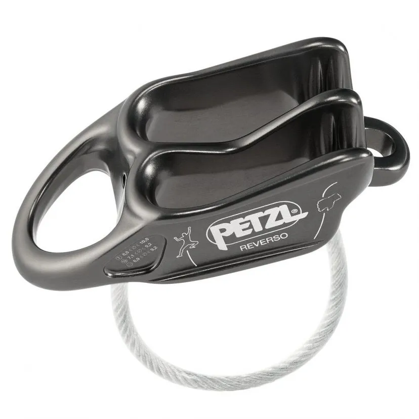 Petzl Reverso Assicuratore A Secchiello Arrampicata 5 Petzl Reverso Assicuratore A Secchiello Arrampicata - immagine 3