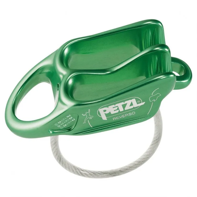 Petzl Reverso Assicuratore A Secchiello Arrampicata 4 Petzl Reverso Assicuratore A Secchiello Arrampicata - immagine 2