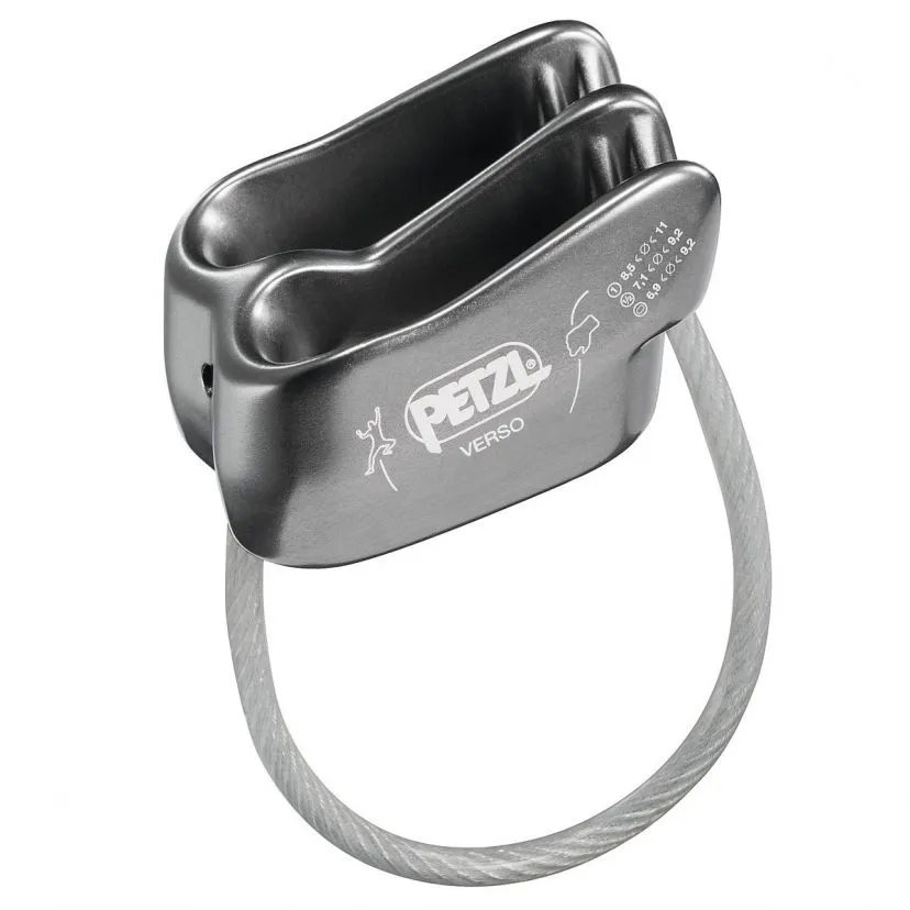Petzl Verso Assicuratore Discensore Secchiello Polivalente Arrampicata 4 Petzl Verso Assicuratore Discensore Secchiello Polivalente Arrampicata - immagine 2