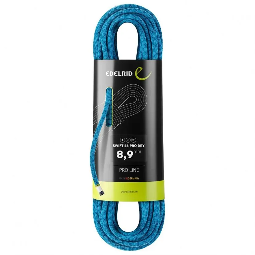 Edelrid Swift 48 Pro Dry 8.9 Mm Corda Arrampicata 4 Edelrid Swift 48 Pro Dry 8.9 Mm Corda Arrampicata - immagine 2