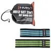 HMS Hip Band Set 2in1 Elastici Ad Anello Allenamento -negozio di attrezzature per il fitness hb12 set maxi 01 min