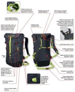 Camp M-Tech Zaino Arrampicata E Alpinismo 15 Camp M-Tech Zaino Arrampicata E Alpinismo -negozio di attrezzature per il fitness m tech caratteristiche