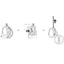 Petzl Caritool Evo Moschettone Porta Materiale -negozio di attrezzature per il fitness petzl caritool evo image