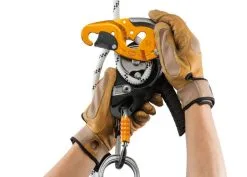 Petzl I'D S Discensore Autofrenante Lavori In Quota Con Funzione Antipanico -negozio di attrezzature per il fitness petzl i d s discensore lavoro