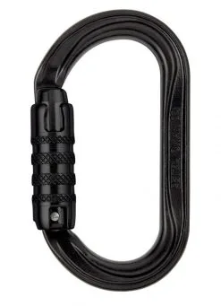 Petzl Oxan Moschettone Triplo Movimento Da Lavoro Versione Internazionale -negozio di attrezzature per il fitness petzl oxan triact lock versione internazionale black
