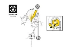 Petzl Rig Discensore Per Lavori In Quota -negozio di attrezzature per il fitness petzl rig black 2018 dett.3