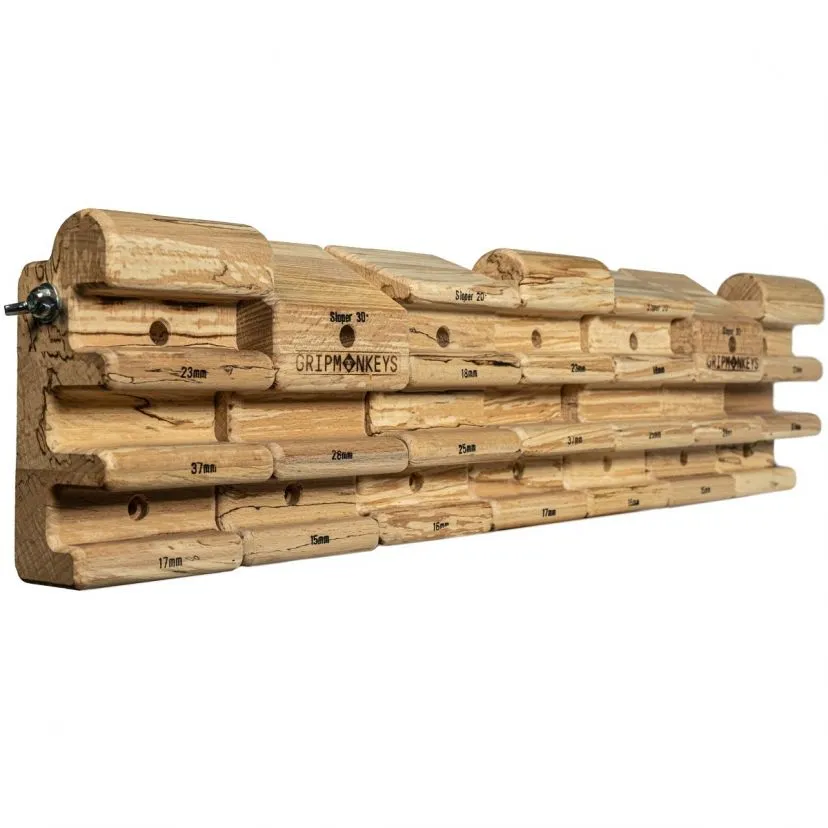 GripMonkeys Climbing Fingerboard Trave Arrampicata 4 GripMonkeys Climbing Fingerboard Trave Arrampicata - immagine 2