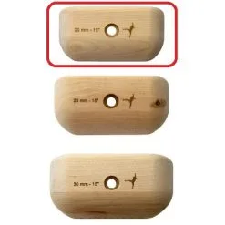 Metolius Wood Grips Edge 15° Set 6 Prese Arrampicata -negozio di attrezzature per il fitness system edges 20 15