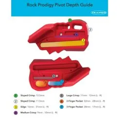Trango Rock Prodigy Pivot Trave Arrampicata -negozio di attrezzature per il fitness trango rock prodigy pivot depth guide