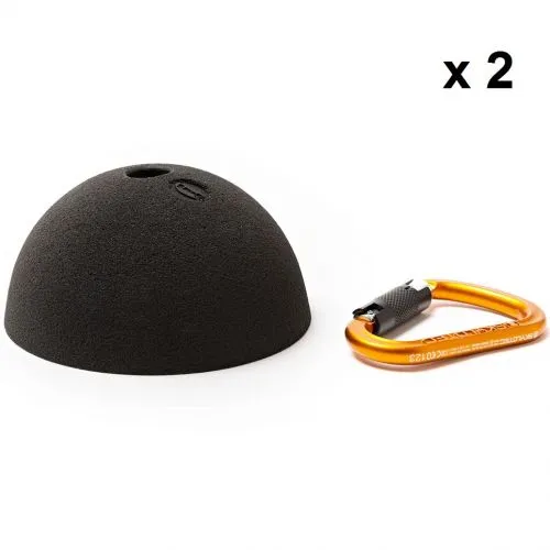 Smog Coppia Di Mezze Sfere Svase Medie Allenamento Arrampicata 3 Smog Coppia Di Mezze Sfere Svase Medie Allenamento Arrampicata