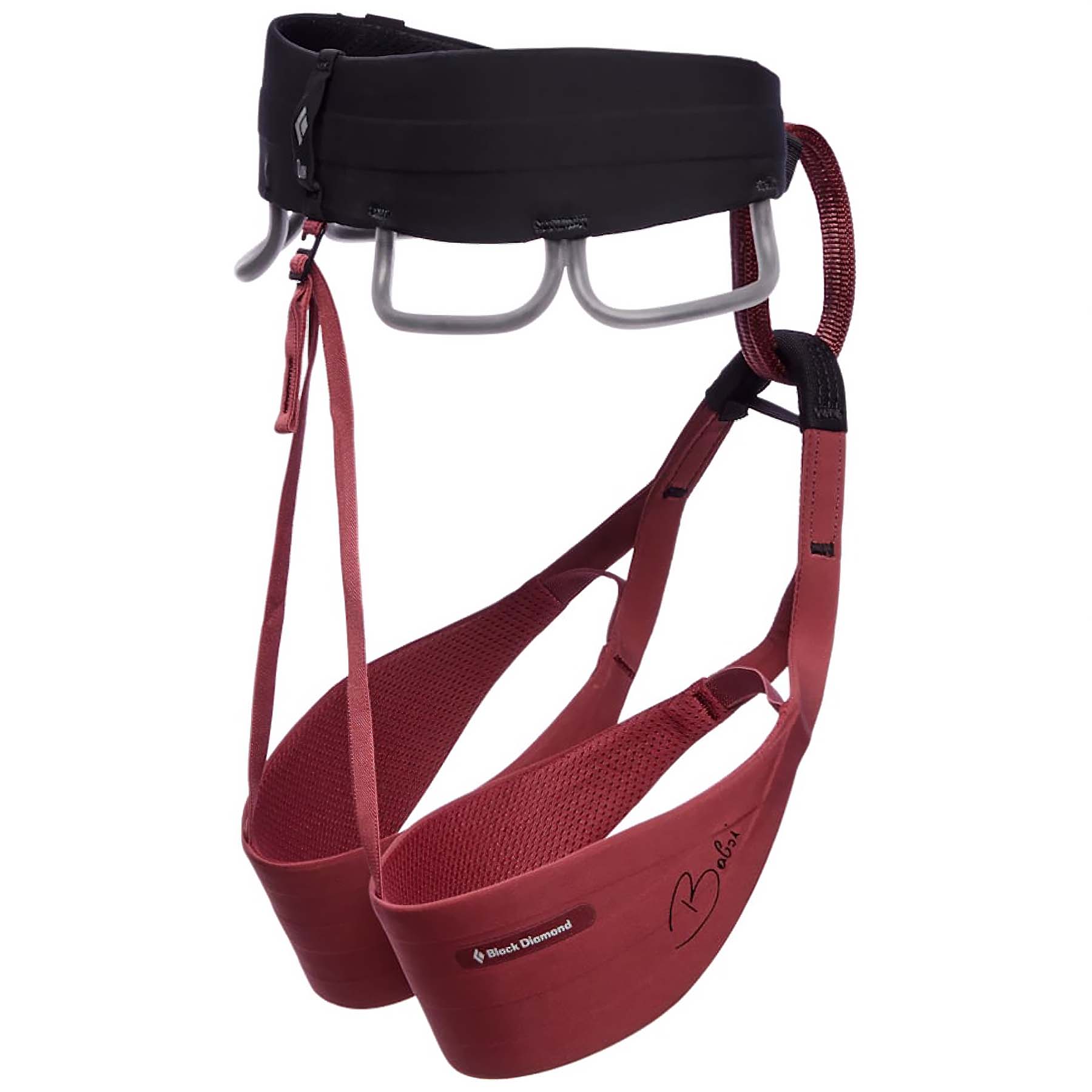negozio di attrezzature per il fitness -negozio di attrezzature per il fitness Black Diamond Solution Babsi Climbing Harnesses Cherrywood C 87074 RED 2
